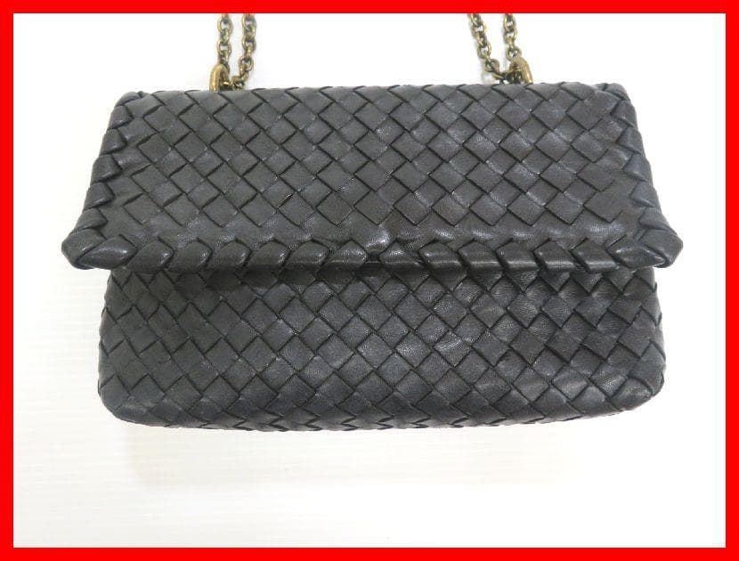 BOTTEGAVENETA チェーンショルダーバッグ mム83②