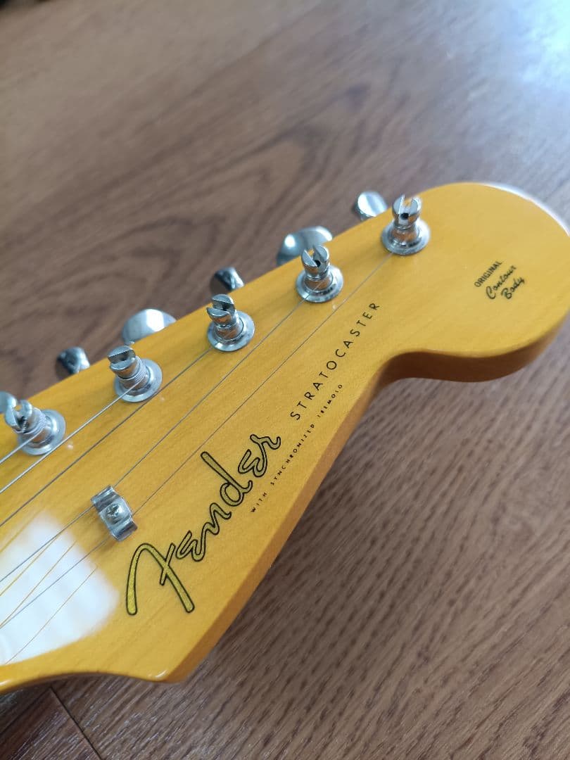 Fender Japan Stratocaster サーフグリーン　小物セット