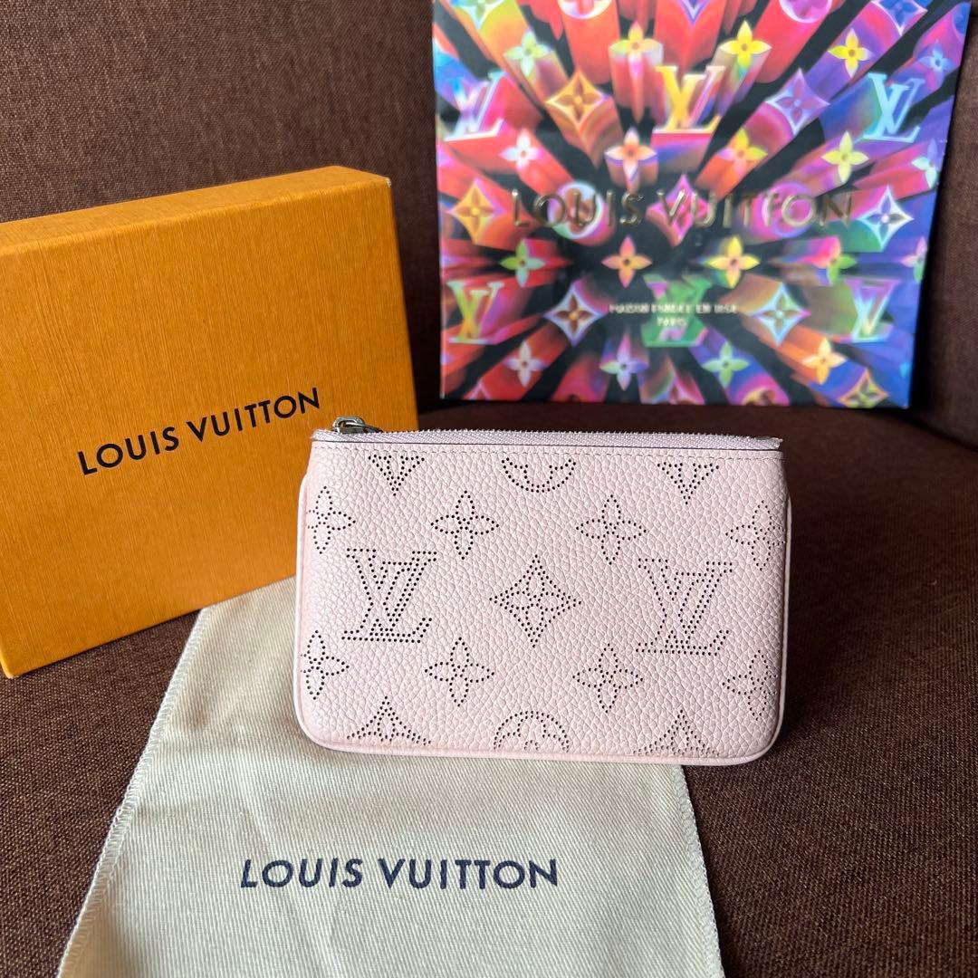 ルイヴィトン　モノグラム マヒナ ケース 小銭入れ ピンク