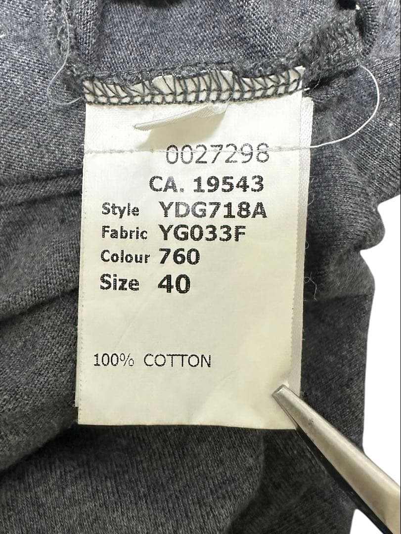 【03AW】HUSSEIN CHALAYAN 変形タンクトップ 変形Tシャツ