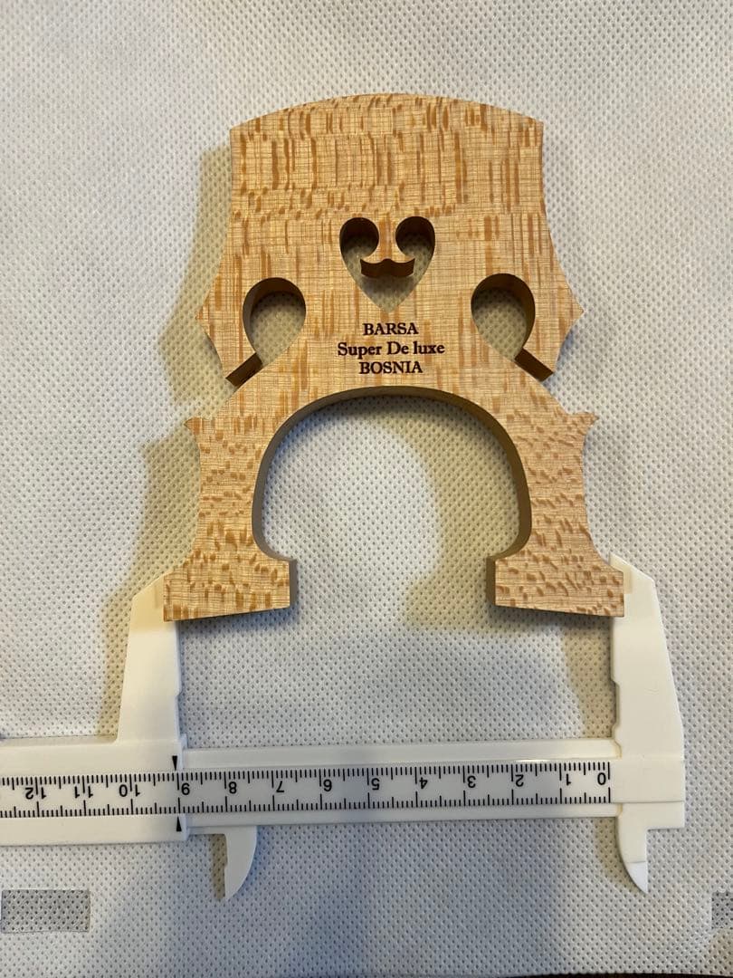 【新品未使用品】　貴重　BARSA 高級駒　チェロ用　フレンチ型