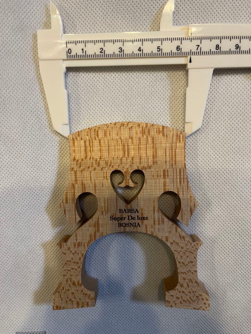 【新品未使用品】　貴重　BARSA 高級駒　チェロ用　フレンチ型