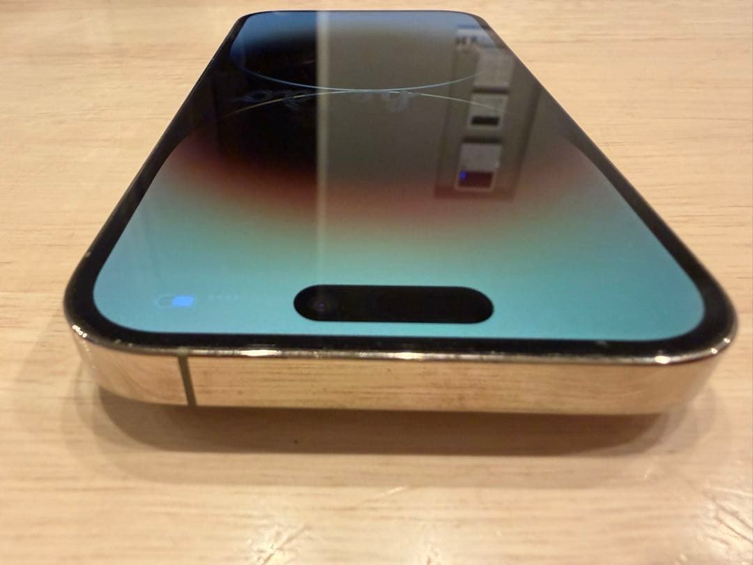 美品　iPhone14 Pro 256GB ゴールド 本体のみ バッテリー76%