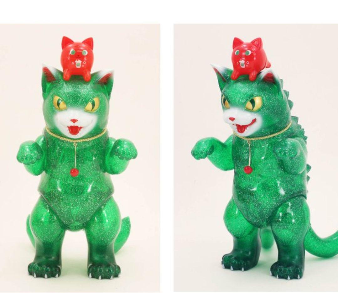 小夏屋 大王ネゴラ クリームソーダ 開運猫だるま付き