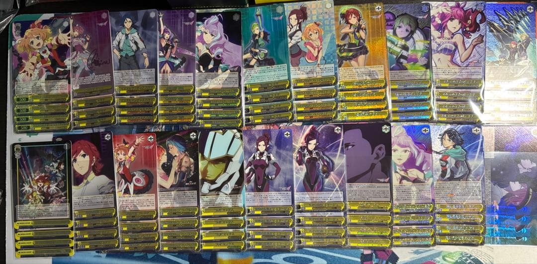 え*ぎ様 ヴァイスシュヴァルツ マクロスΔ ホイル 4コン