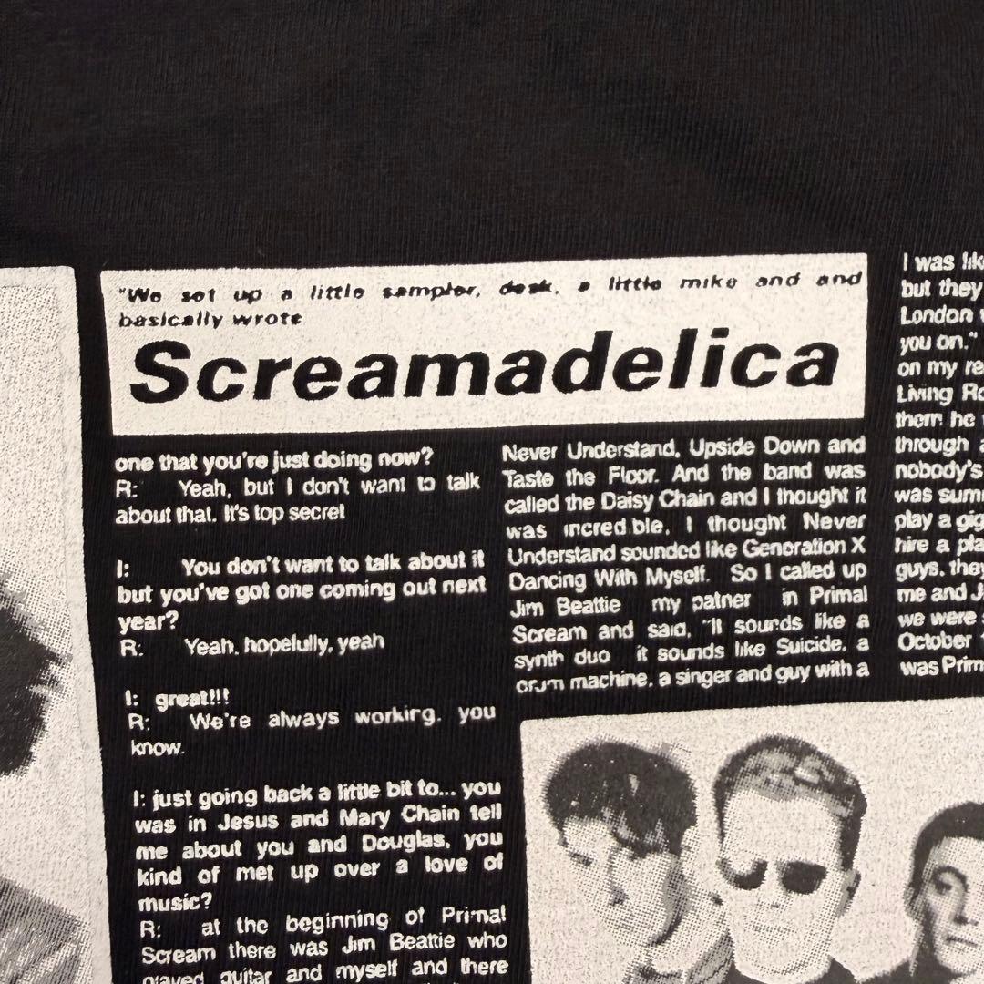 primal scream バンドTシャツ プライマルスクリーム バンドT