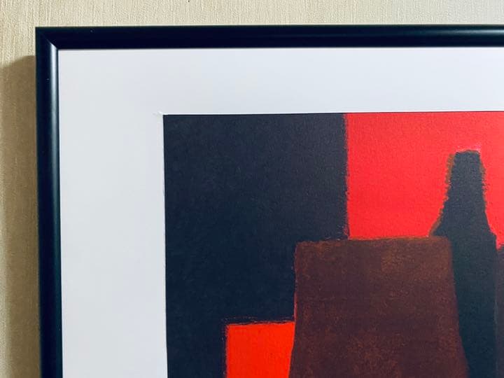 〜10/10 値引‼️ベルナール・カトラン <柿のある静物> 1987 リトグラフ