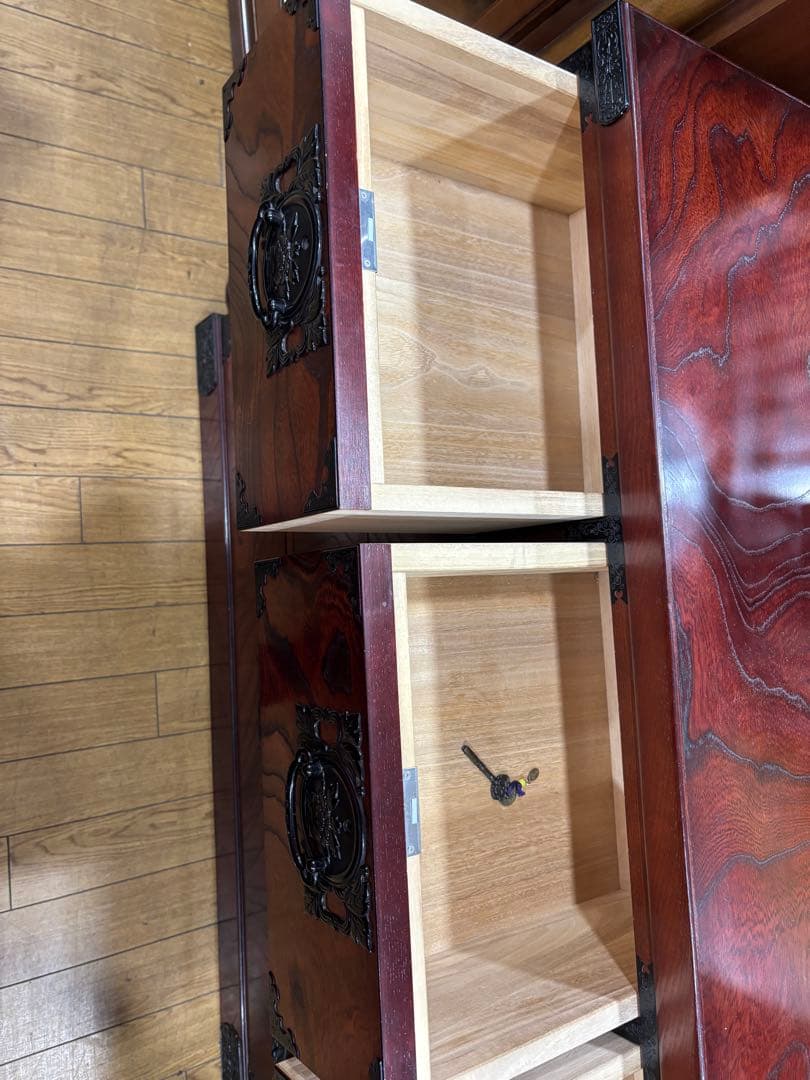 T58 飛鳥工芸家具 船箪笥 欅