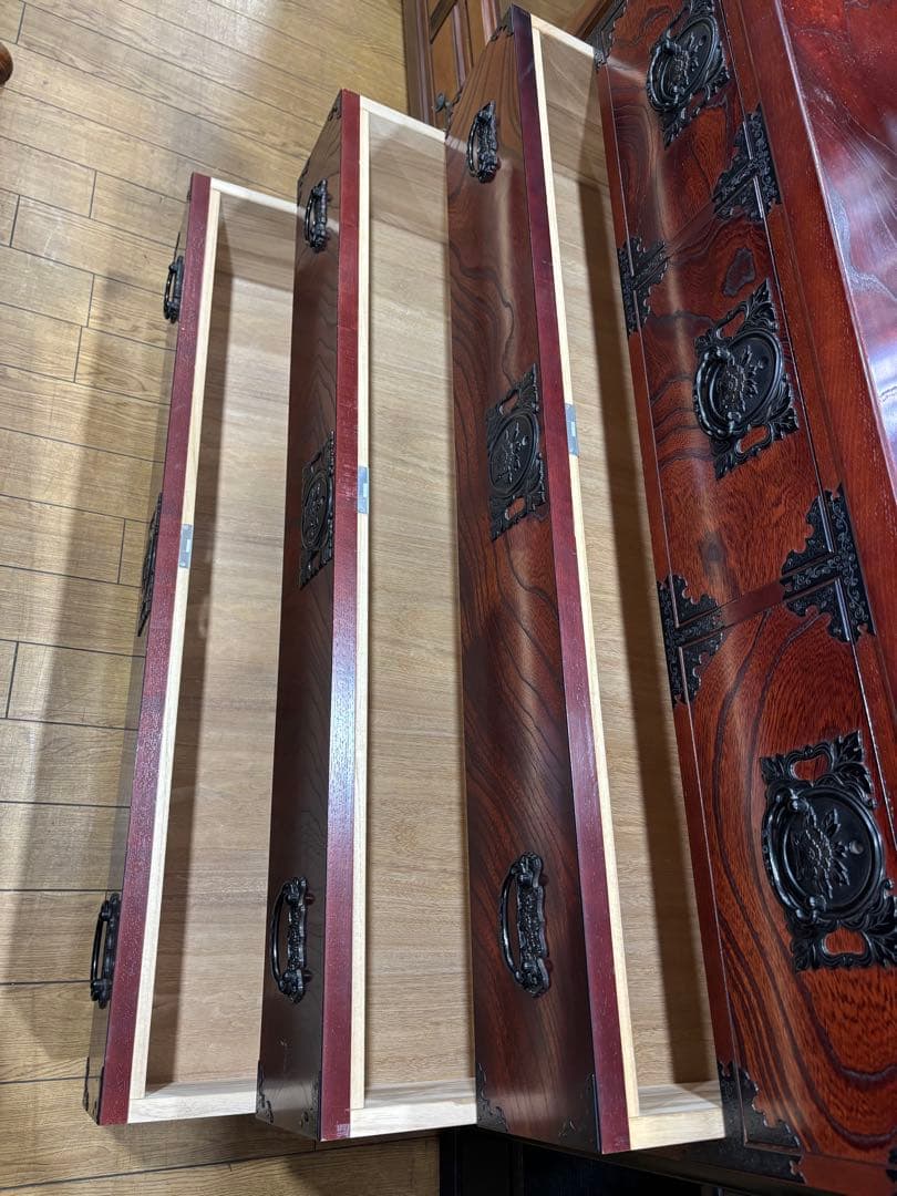 T58 飛鳥工芸家具 船箪笥 欅