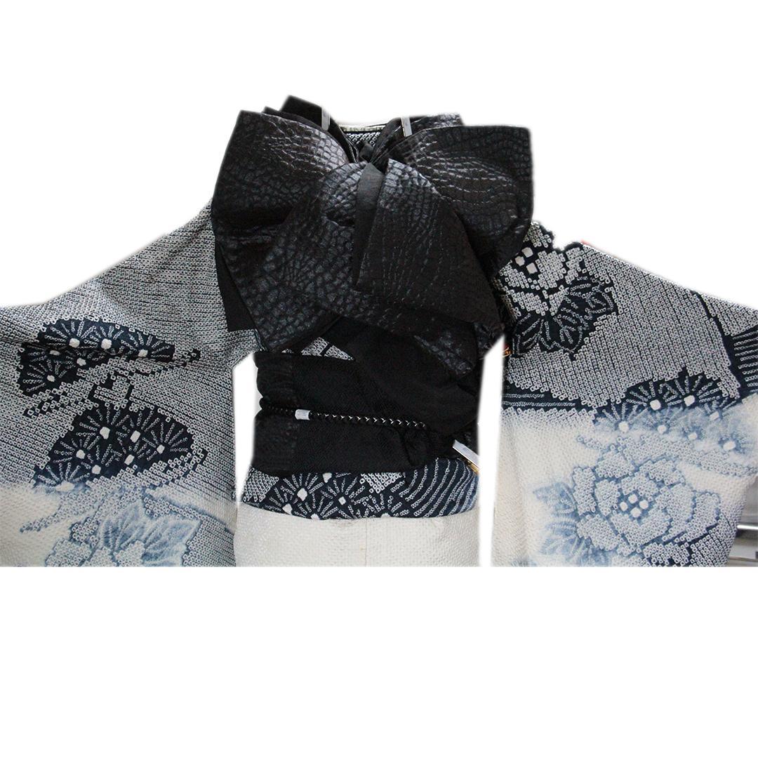 人気！総絞り！成人式振袖7点セット帯新品フルセット帯揚げ帯締め重ね衿RF81