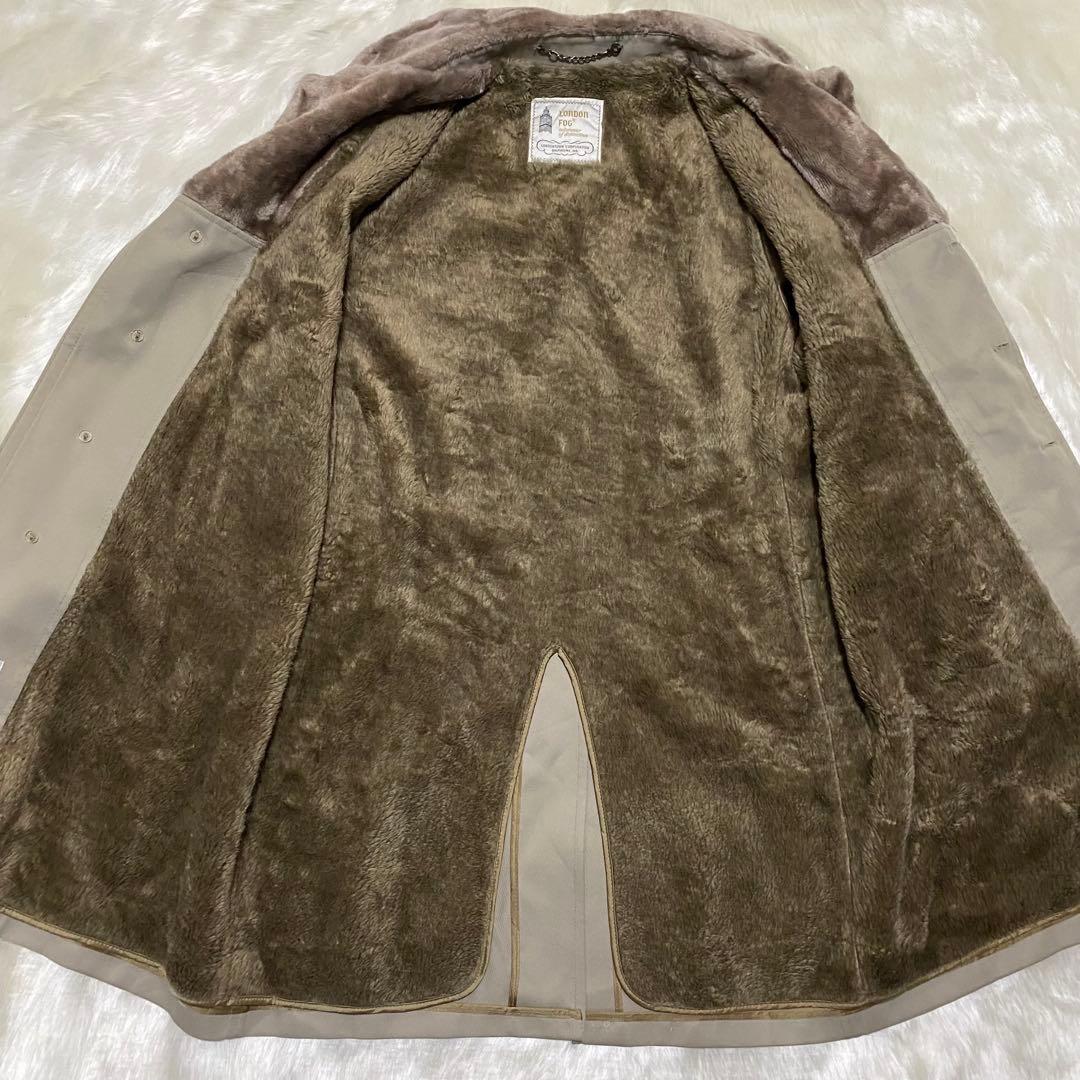 交渉中gco56 LONDON FOG ロンドンフォグ　ギャングコート胡桃牡丹