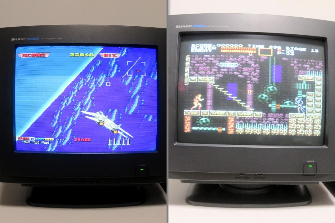 SHARP CZ-608D-H 14型カラーディスプレイテレビ X68000
