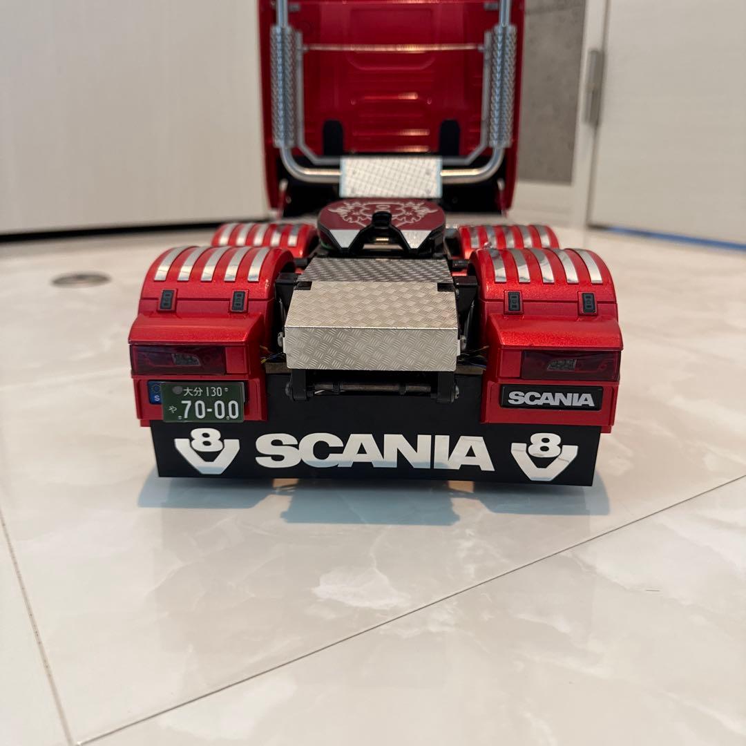 専用タミヤ ビッグトラック 1/14 スカニア トレーラー セット SCANIA