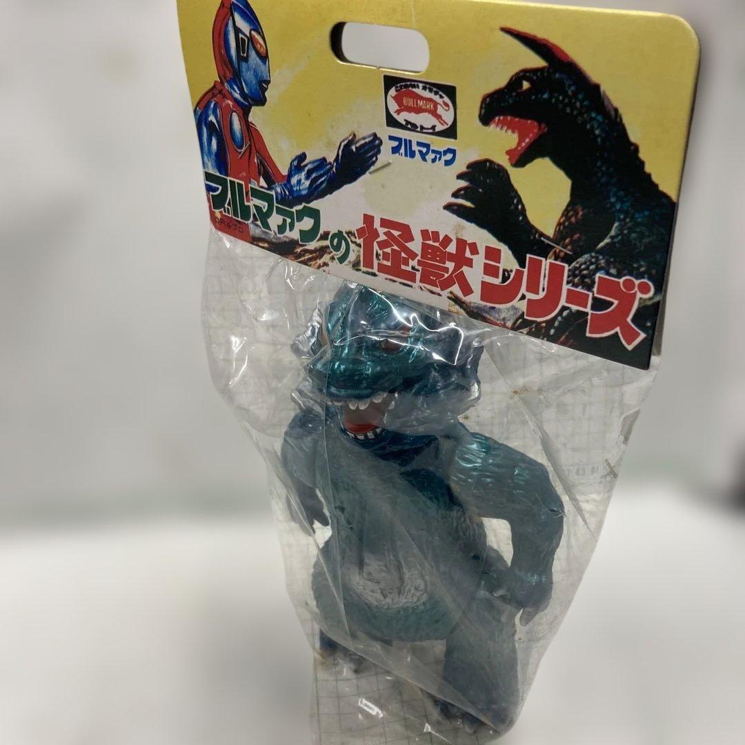 1998年ブルマーク復刻初期ネイビー整形色に赤目のジラース最後の1点新品未開封品