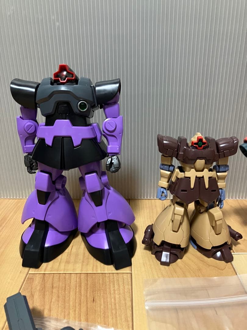 ガンプラ　ガンダム　プラモデル　ジャンク　hguc mg ドム　ゲルググ