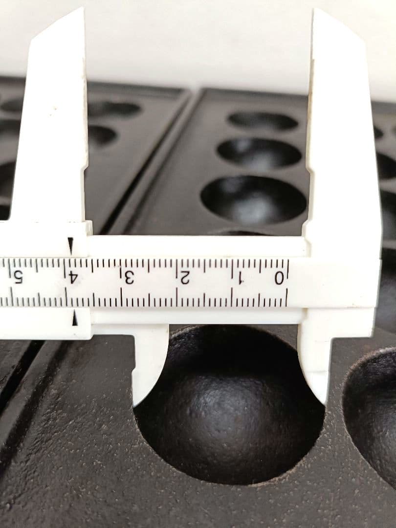 業務用 大たこ焼き 38mmφ 45穴 都市ガス 領収書 4845