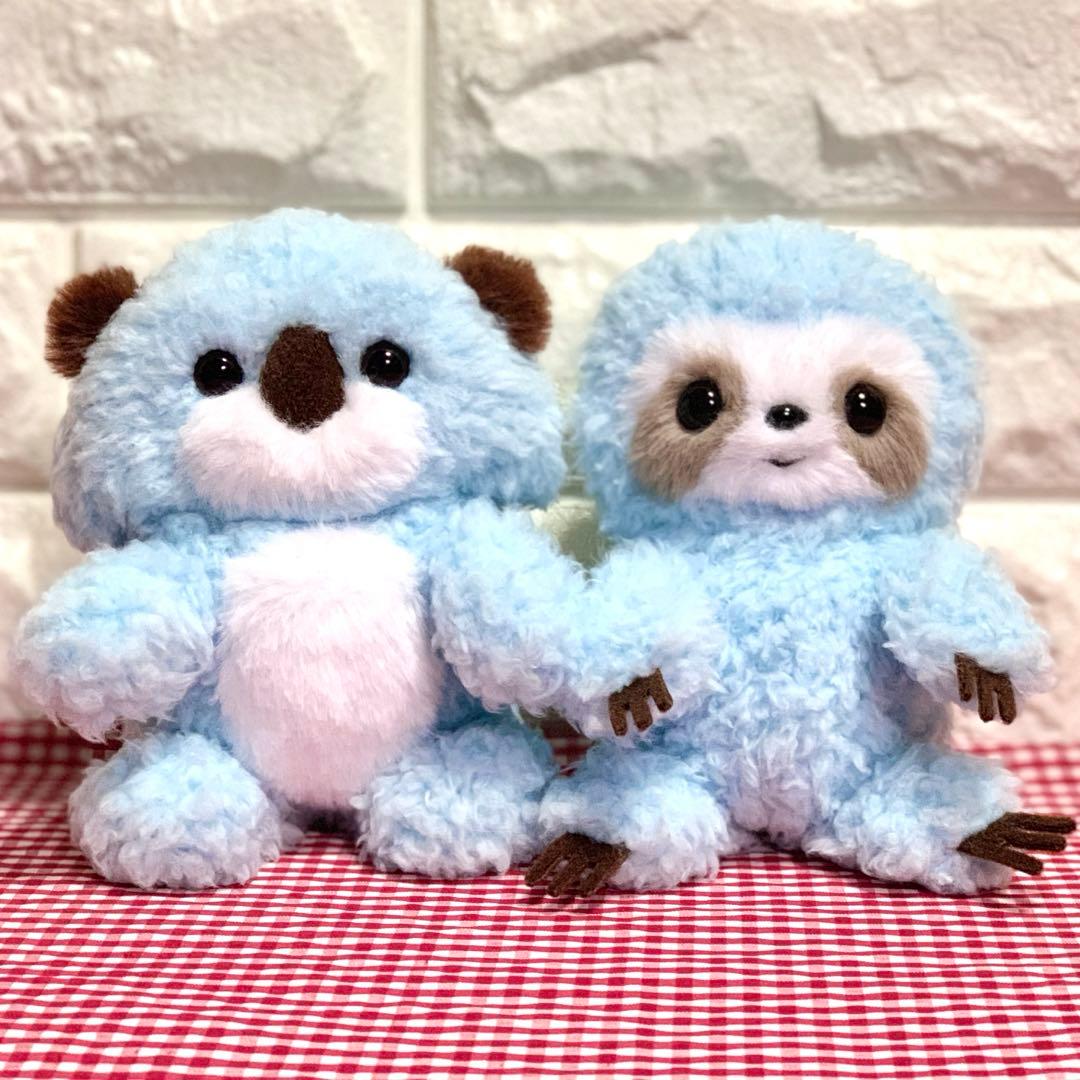 【白桜様】 ラッコさんの着ぐるみコスチューム ぬい服 ナマケモノさん ぬいぐるみ