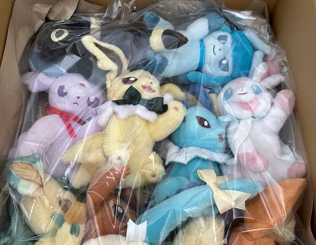 Eevee Collection イーブイ 全9種 ぬいぐるみ＋ウォールポケット