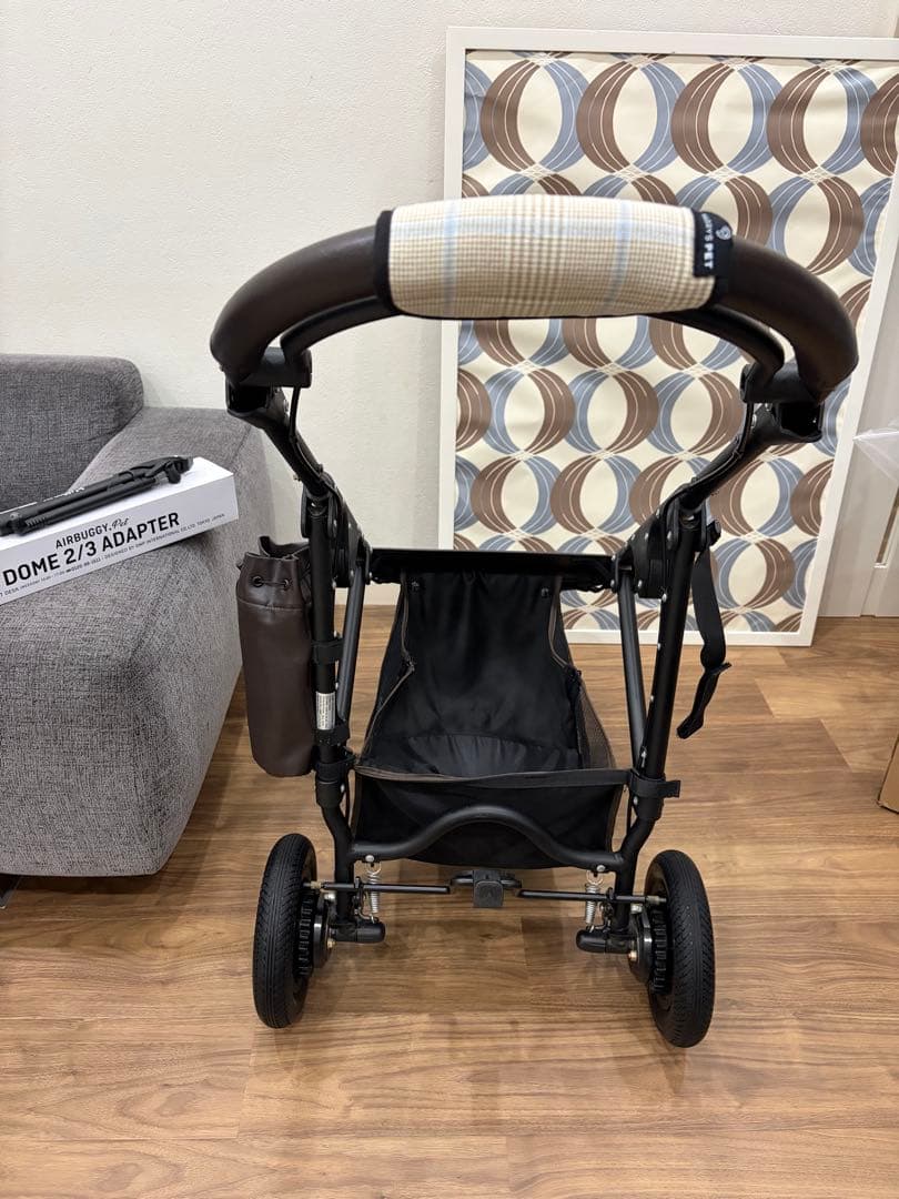 2-1⚠️専用ページ⚠️エアバギーDOME3 ペットカート　アースグレー　ラージ