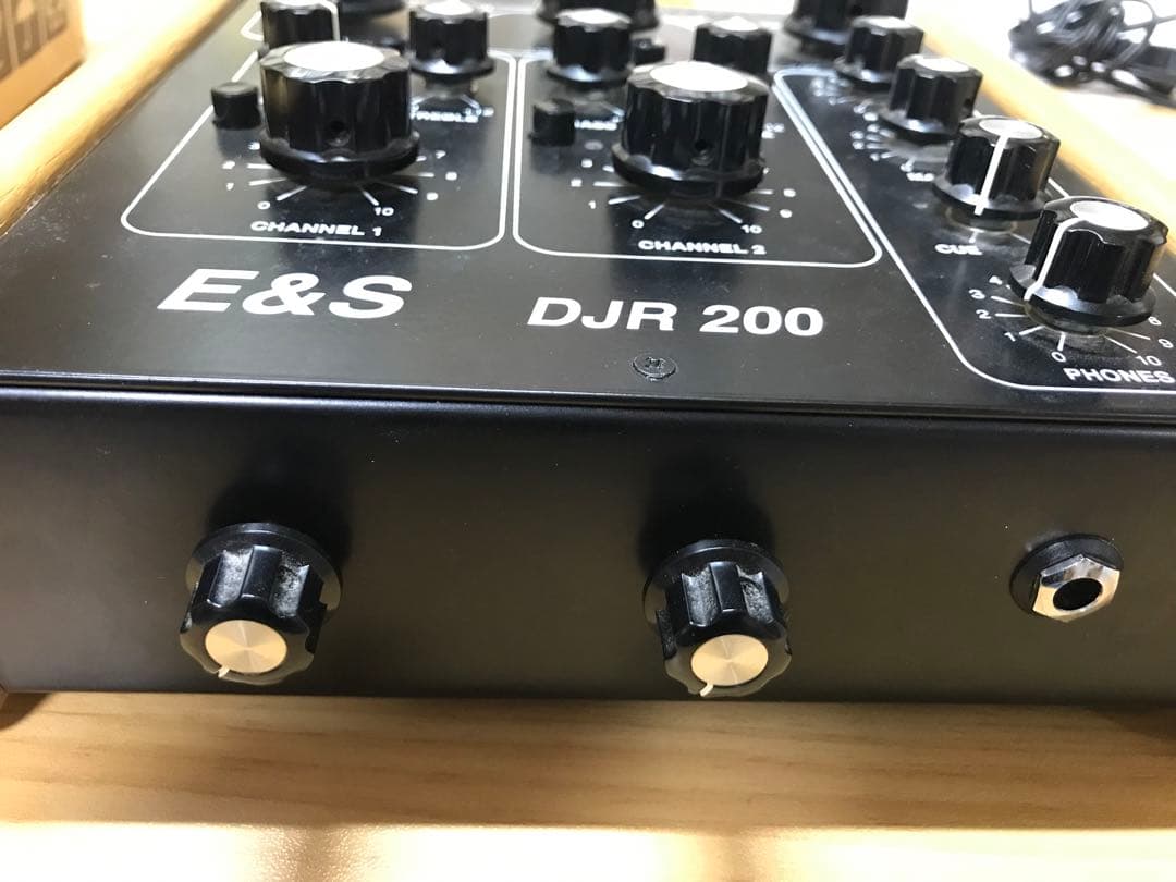 E&S DJR 200 DJミキサー/ロータリーミキサー