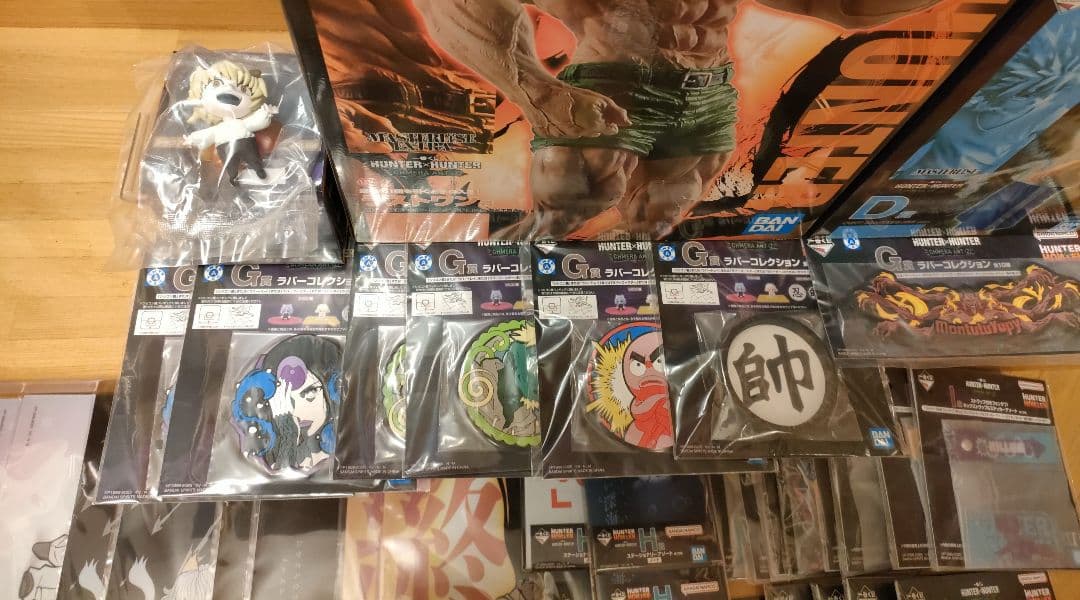 一番くじ HUNTER×HUNTER A賞D賞F賞ラストワン賞 下位賞オマケ付き