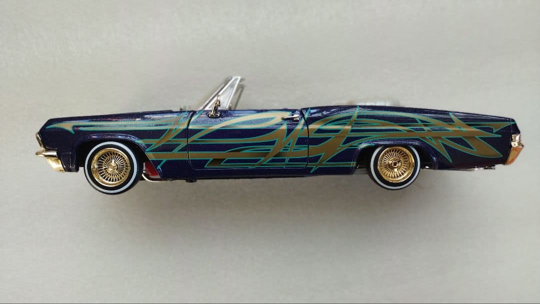 Hot Wheels インパラ　ダークブルー コンバーチブル