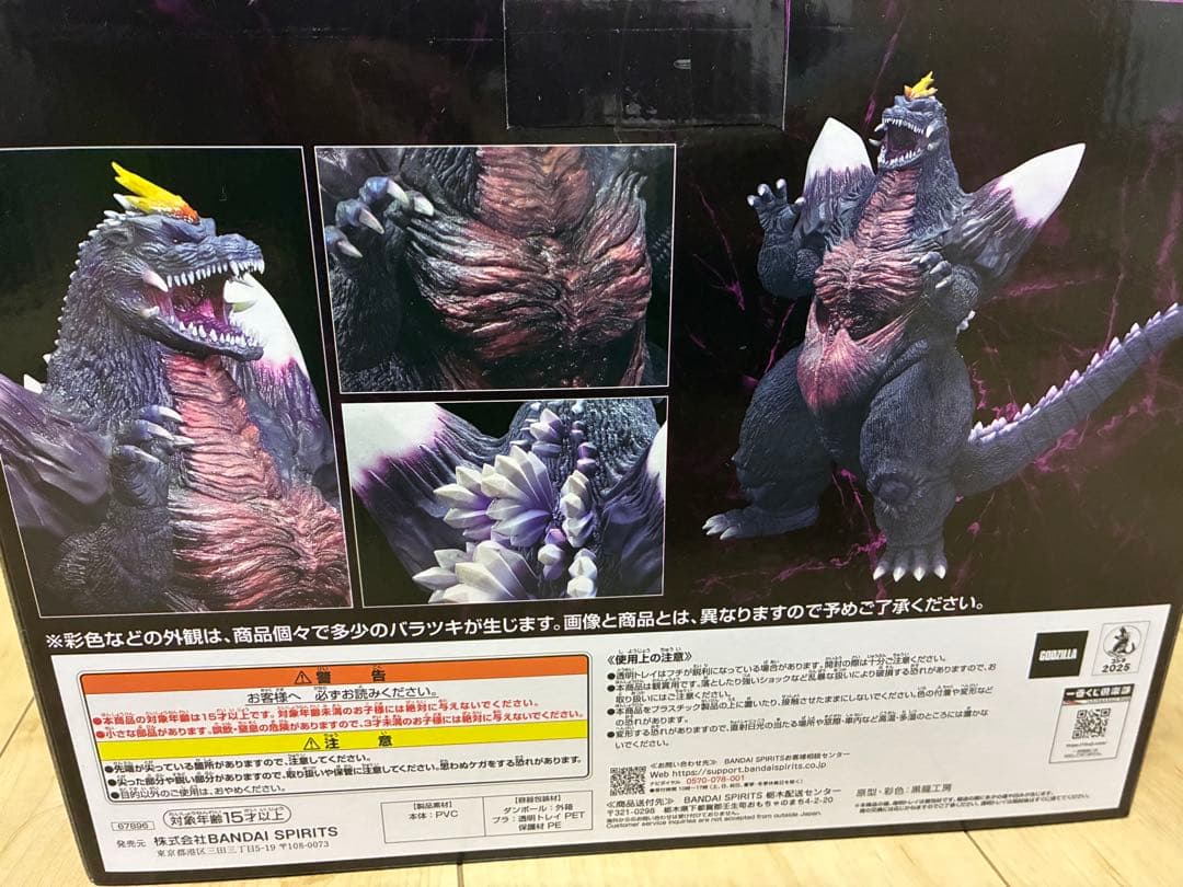 一番くじ ゴジラ怪獣乱舞　荒ぶるモノ　スペースゴジラ