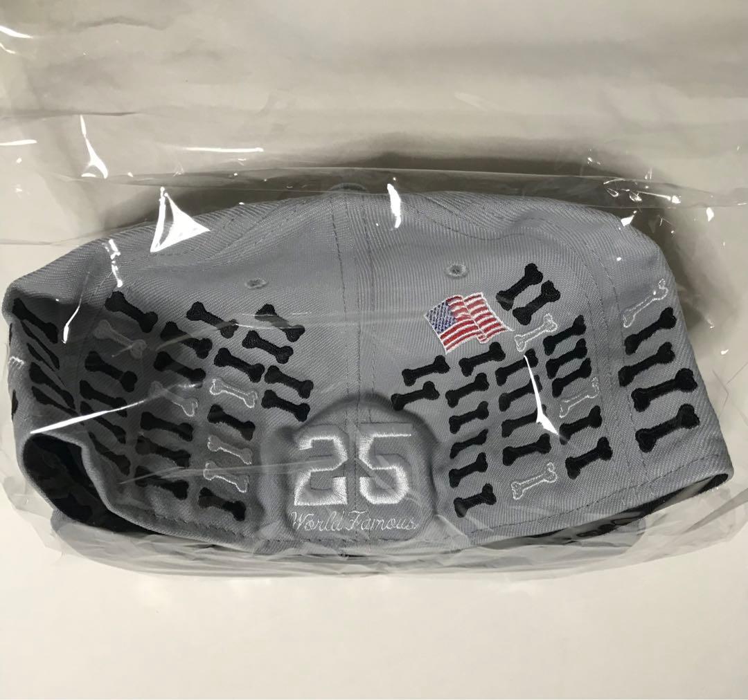 帽子 25aw Supreme Bones Box Logo New Era Cap