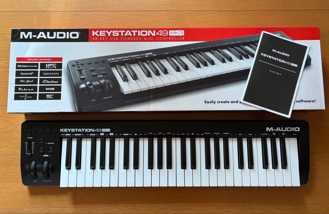 M-AUDIO KEYSTATION 49 MK3 MIDIキーボード開封未使用