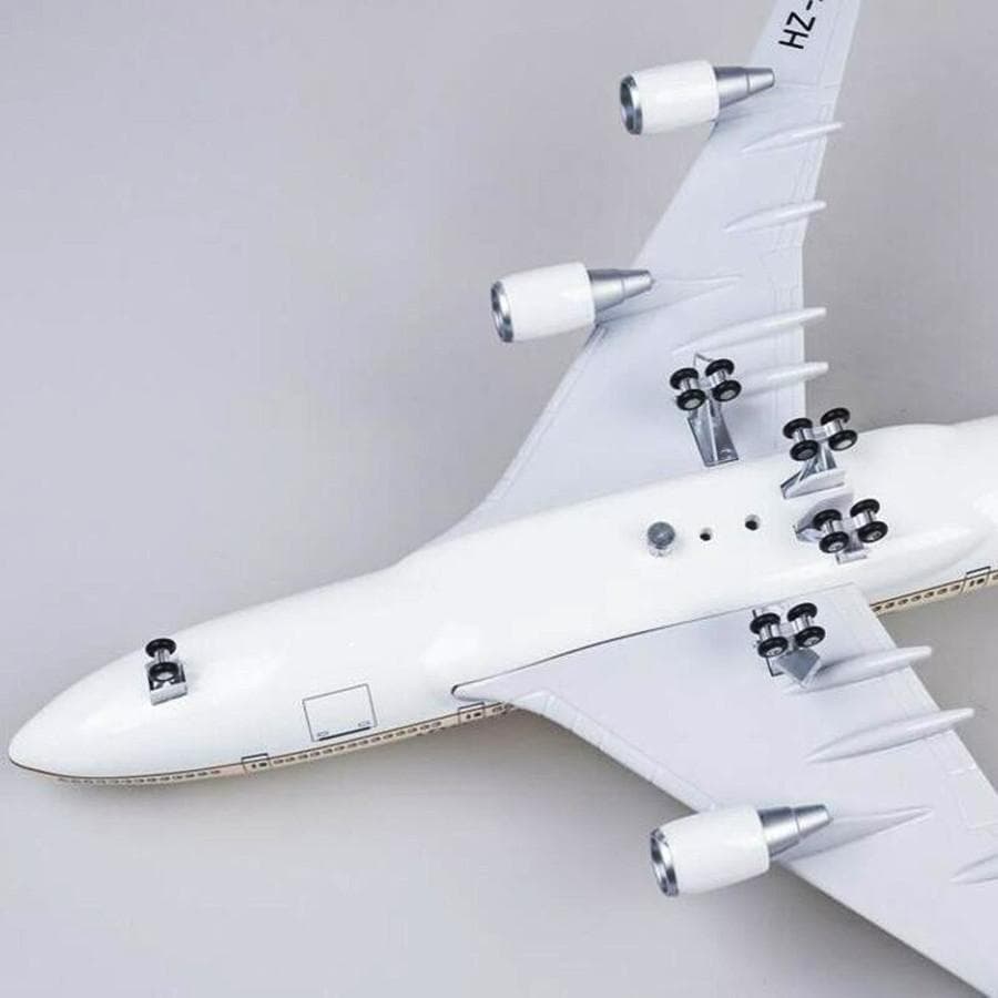 模型飛行機 サウジアラビア航空 LED 光る インテリア置物 コレクション