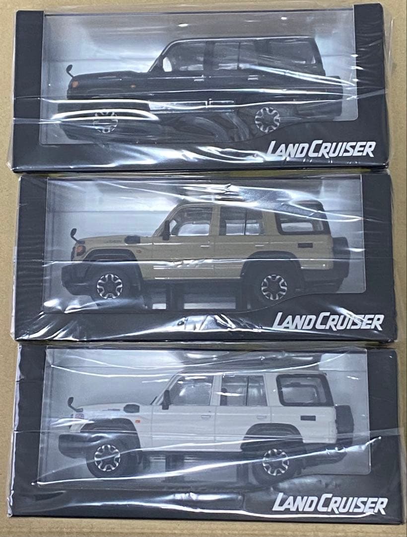 非売品　1/30 ランドクルーザー70 カラーサンプル3台セット