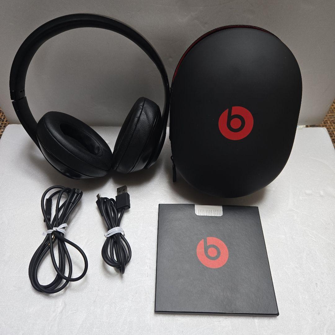 beats studio 3ワイヤレス ヘッドホン マットブラック 正規品