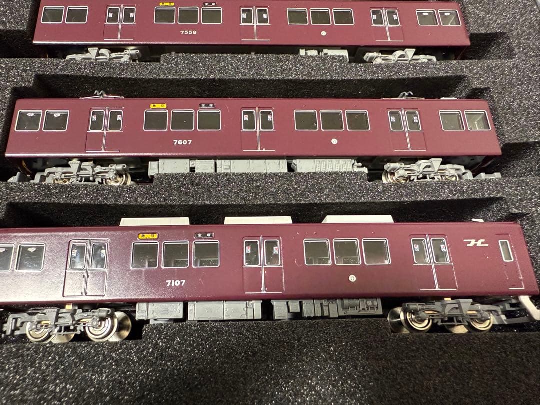 グリーンマックス　30140 阪急7000/7300系旧塗装　6両セット