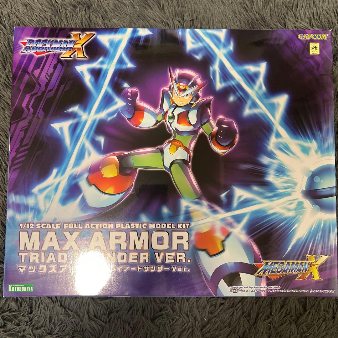 【新品】ロックマン　コトブキヤ　エックス　X　トライアードサンダーVer.
