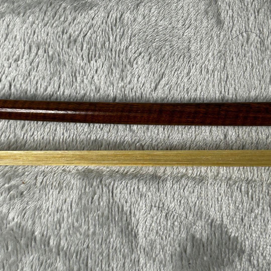 【美品】杉藤 SUGITO バイオリン弓 4/4 希少な弓ケース付き　虎杢