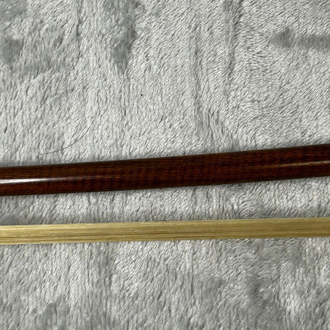 【美品】杉藤 SUGITO バイオリン弓 4/4 希少な弓ケース付き　虎杢