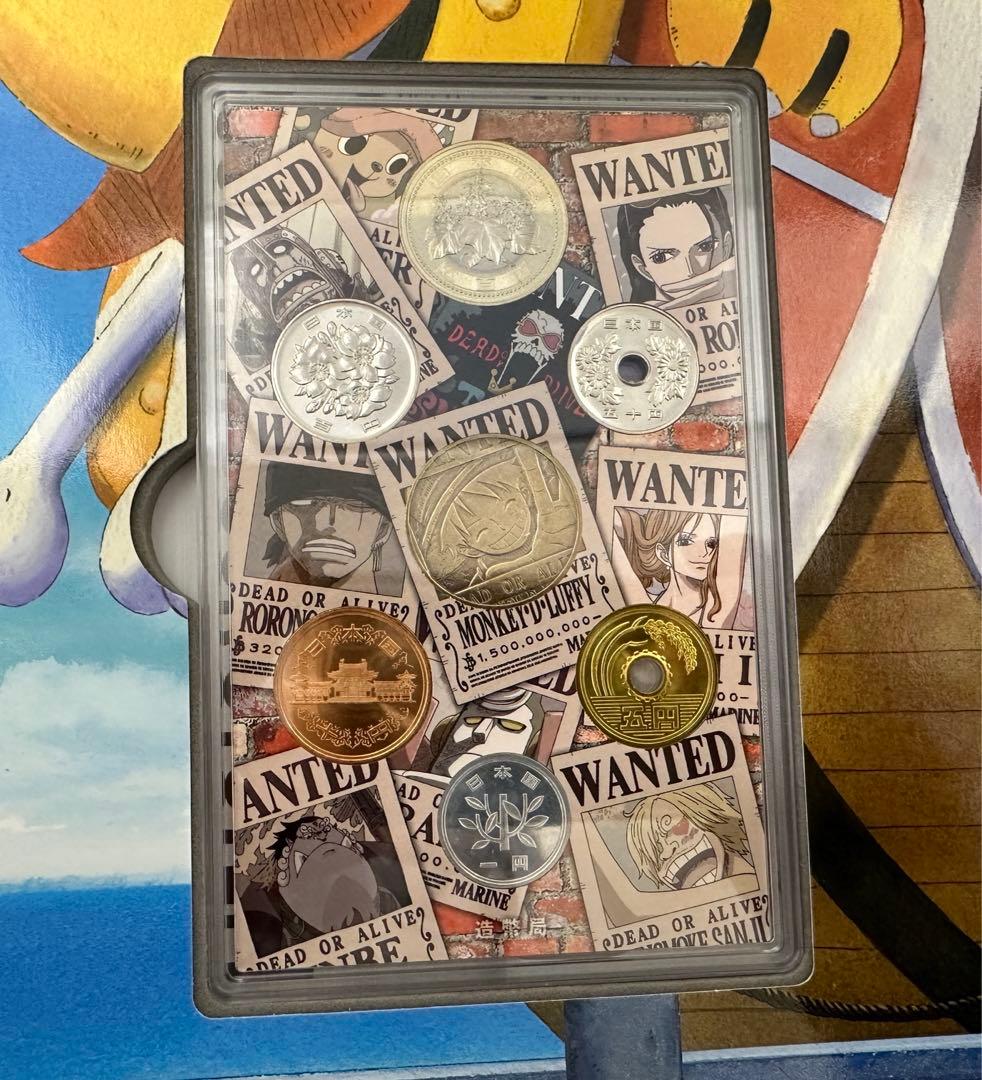 ☆ 【新品未開封】ワンピース 貨幣セット ONE PIECE記念硬貨5個セット‼︎