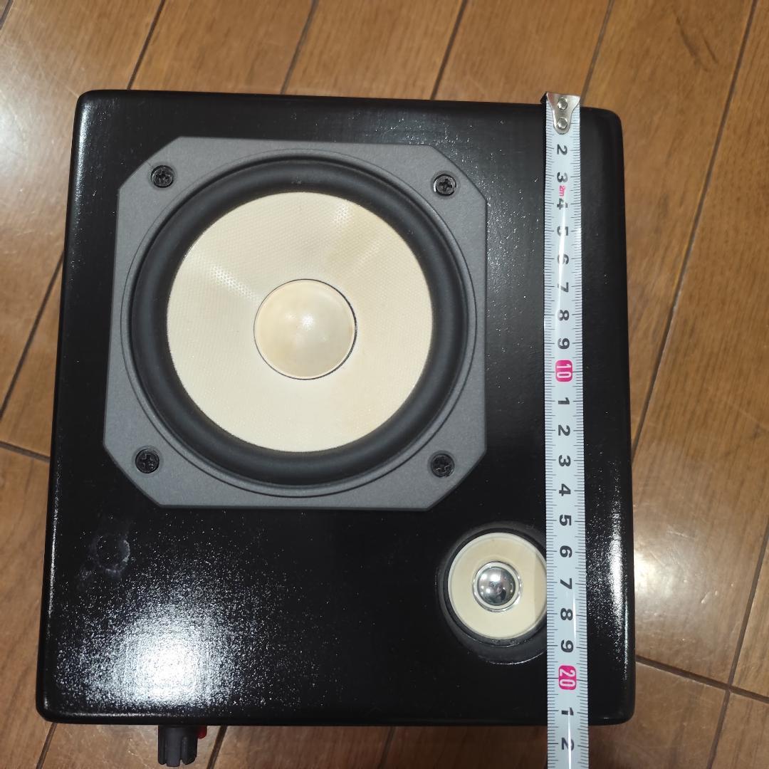 薄型スピーカー ペア ブラック