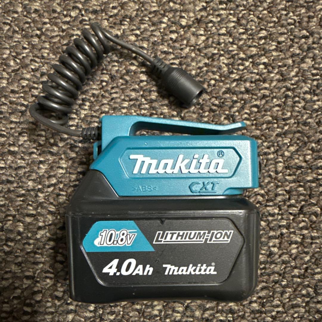 新品未使用 マキタ Makita 充電式電気毛布 CB200DBN セット
