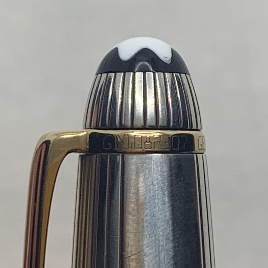 純銀　モンブラン　マイスターシュテュック　1641 ソリテールドゥエ　ボールペン