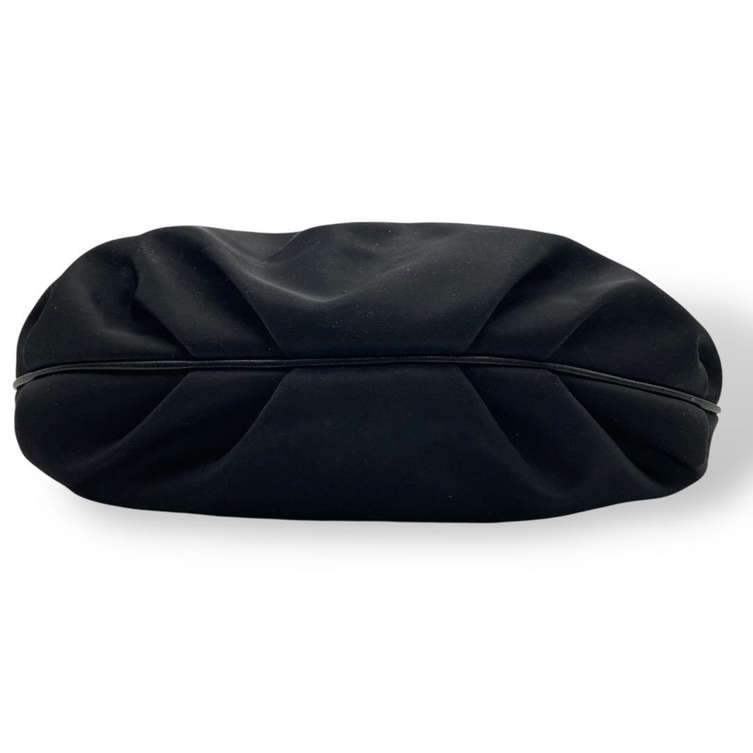 アナスイ ANNA SUI ショルダーバッグ 斜め掛け ナイロン ブラック ロゴ