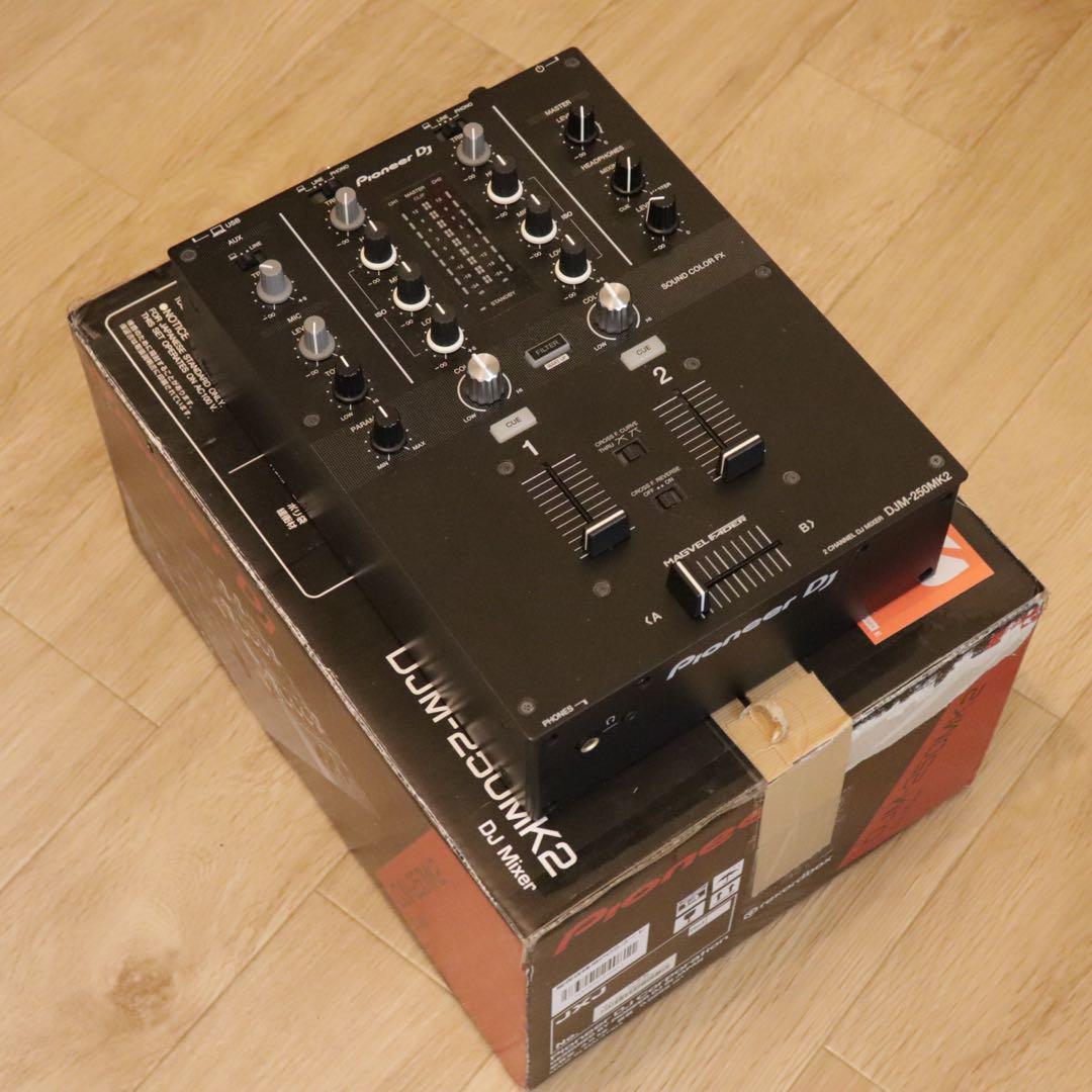 Pioneer DJ DJM-250 MK2ミキサー コントロールバイナル付