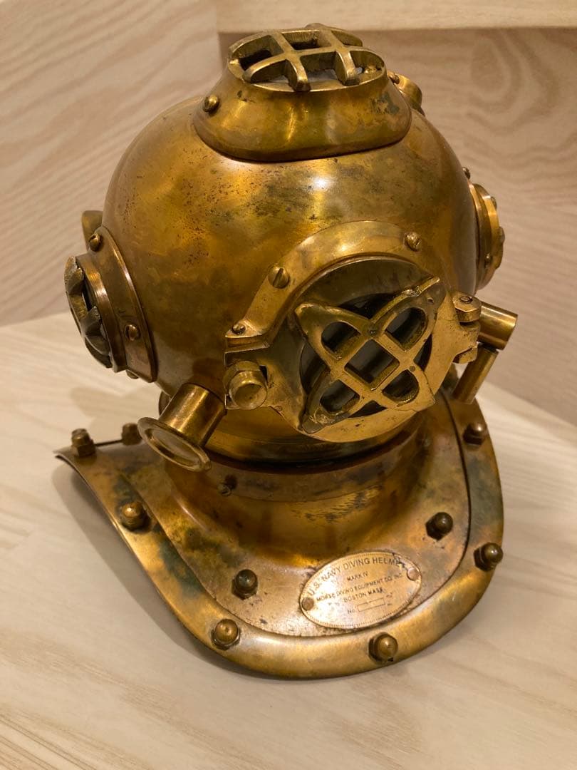 U.S. Navy Diving Helmet Mark IV 潜水オブジェ