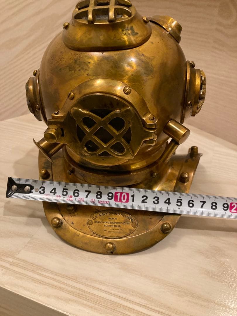 U.S. Navy Diving Helmet Mark IV 潜水オブジェ