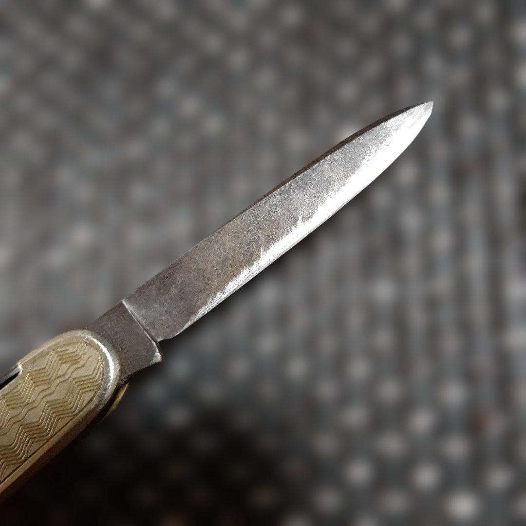 古いドイツ·ゾーリンゲン製折畳ナイフE BRUCKMANN MANNヴィンテージ