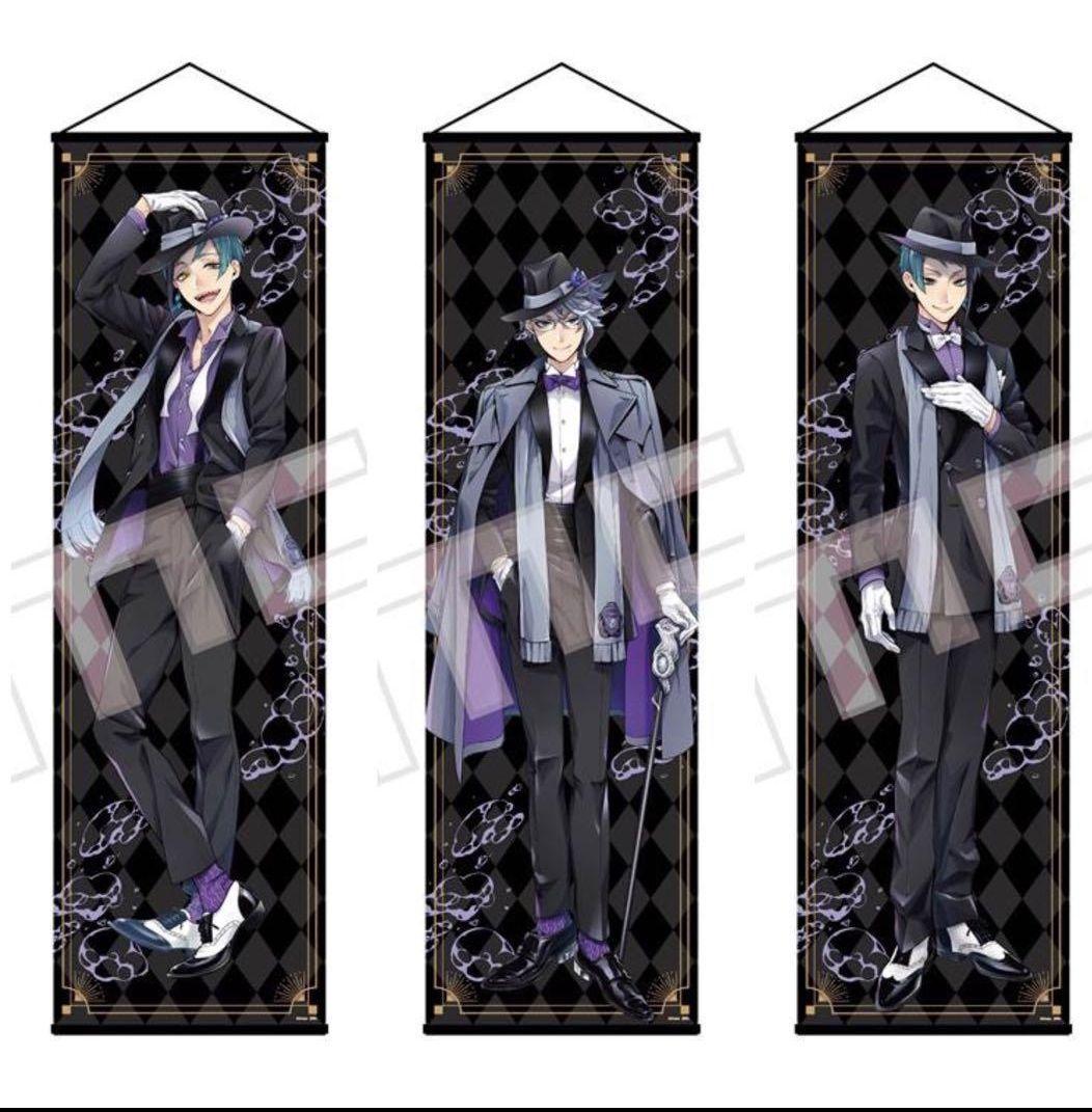 ツイステ 等身大タペストリー ジェイド フロイド アズール オクタヴィネル