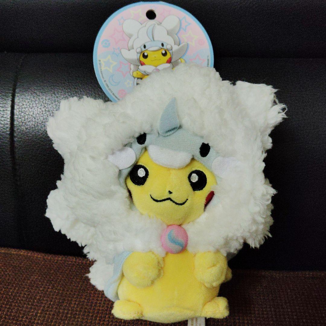 ポケモン★♥メガ チルタリスのポンチョを着た ピカチュウ♥★マスコット