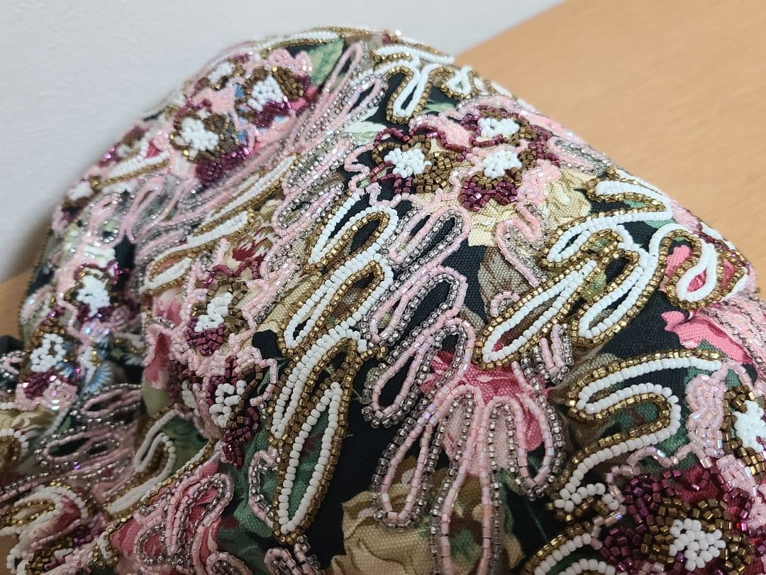 LUMY はしもと ルミー 皇室御用達 ビーズバッグ パーティーバッグ