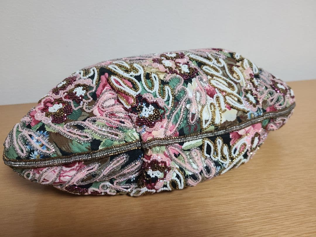 LUMY はしもと ルミー 皇室御用達 ビーズバッグ パーティーバッグ