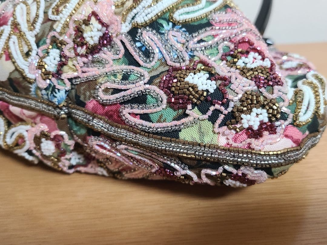 LUMY はしもと ルミー 皇室御用達 ビーズバッグ パーティーバッグ